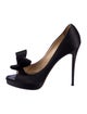 Valentino Satin Bow Accents Pumps