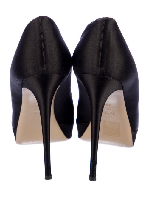 Valentino Satin Bow Accents Pumps