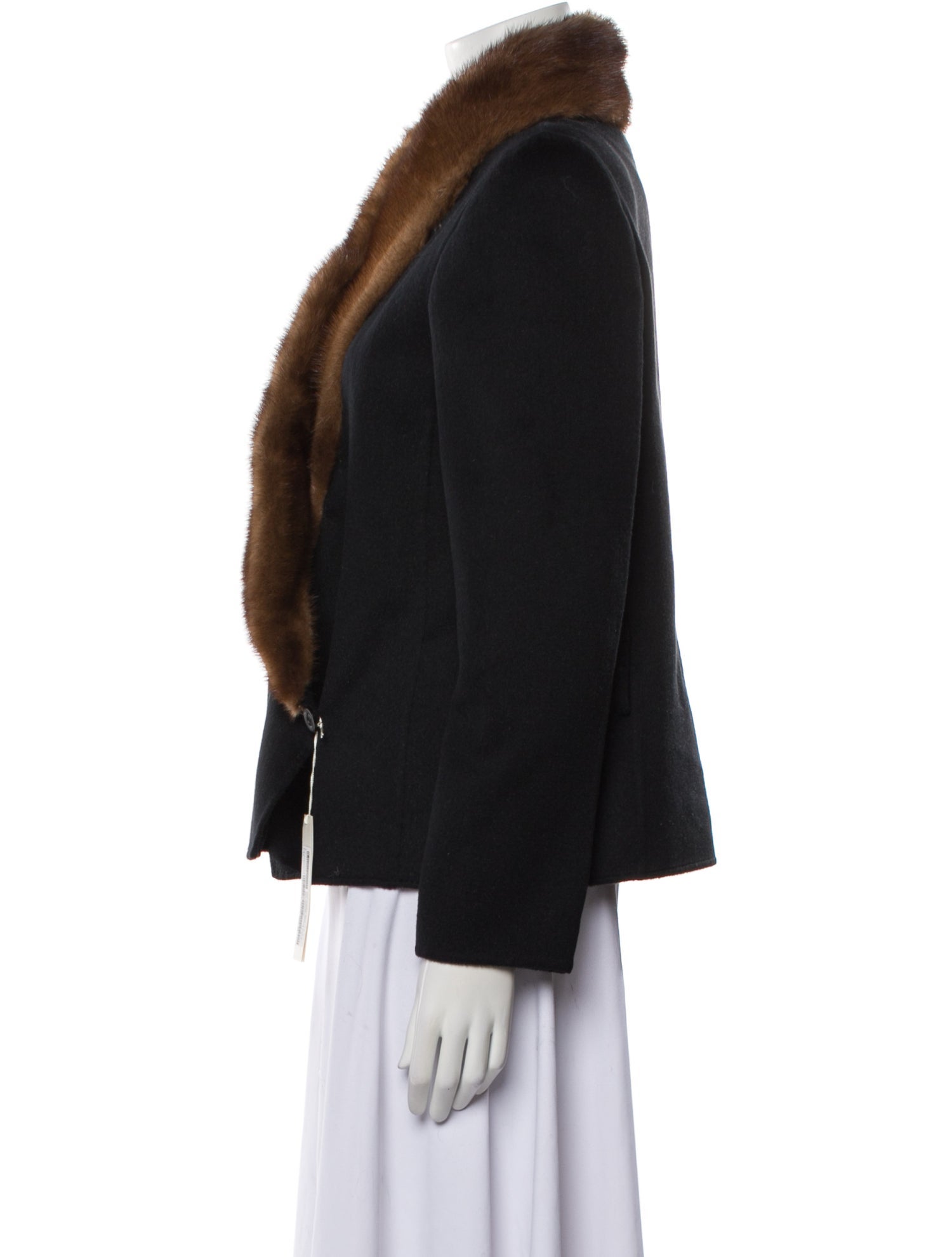 Valentino Vintage 2000's Fur Jacket