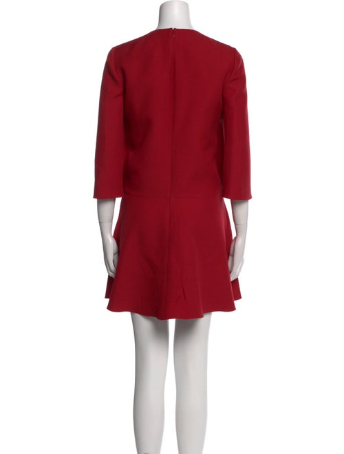 Valentino Virgin Wool Mini Dress