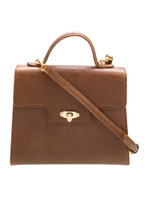 Valentino Leather Top Handle Bag