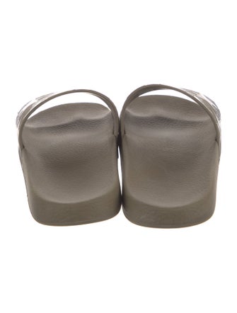 Valentino Rubber Printed Slides