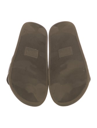 Valentino Rubber Printed Slides