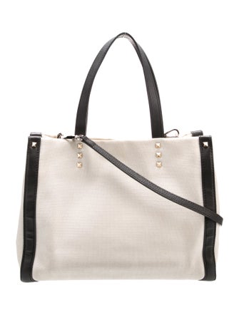 Valentino Rockstud Top Handle Bag