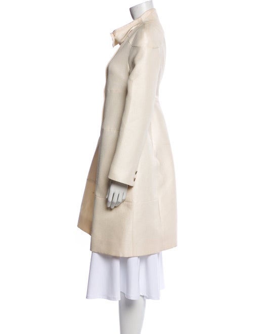 Valentino Silk Peacoat