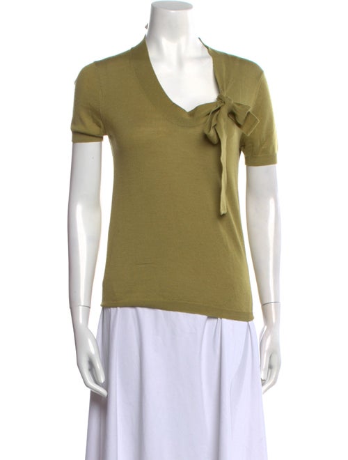 Valentino Wool V-Neck Sweater