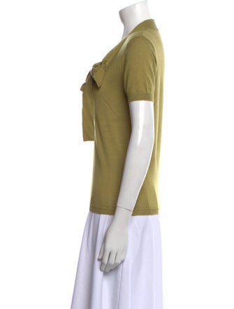 Valentino Wool V-Neck Sweater