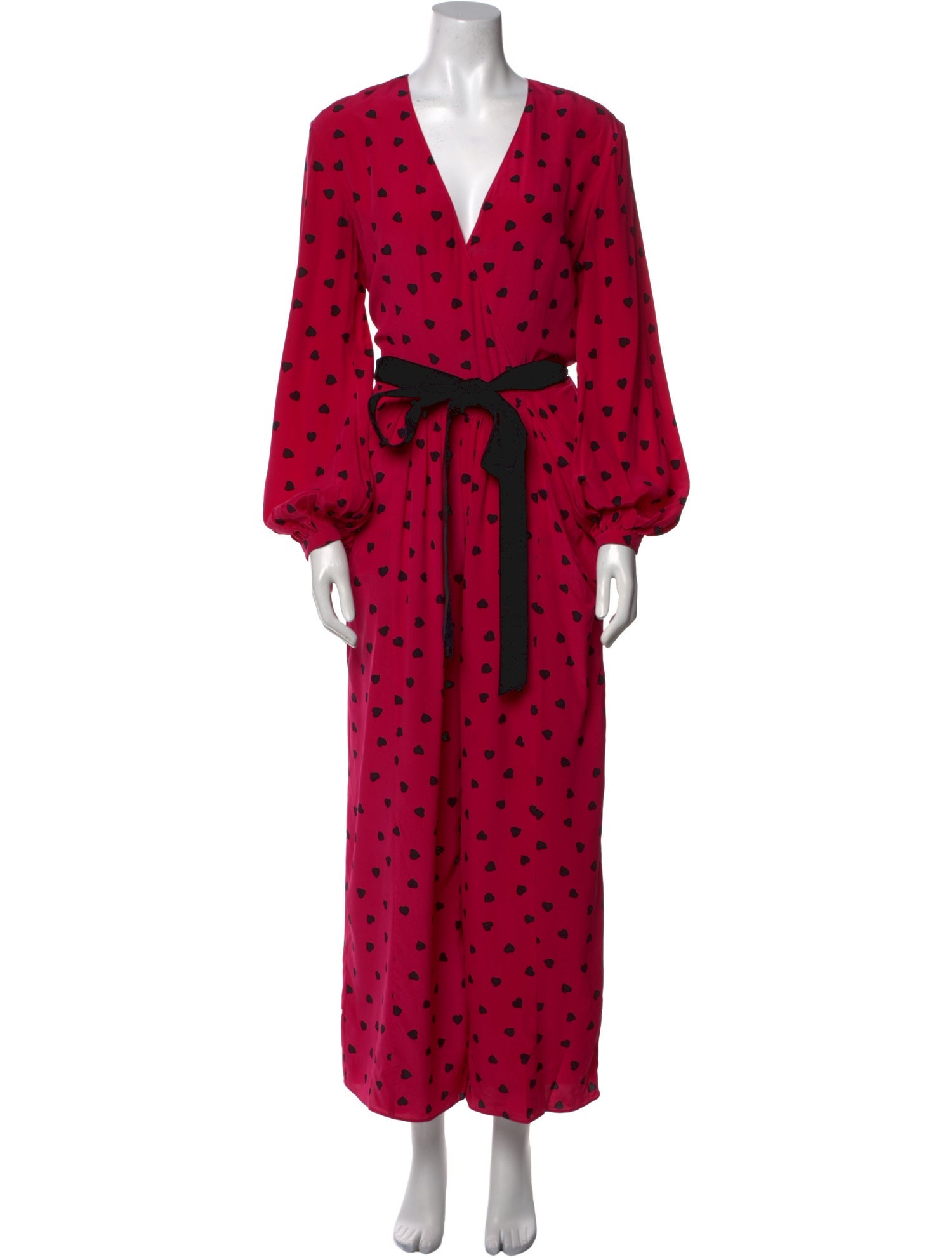 Valentino Silk Printed Jumpsuit