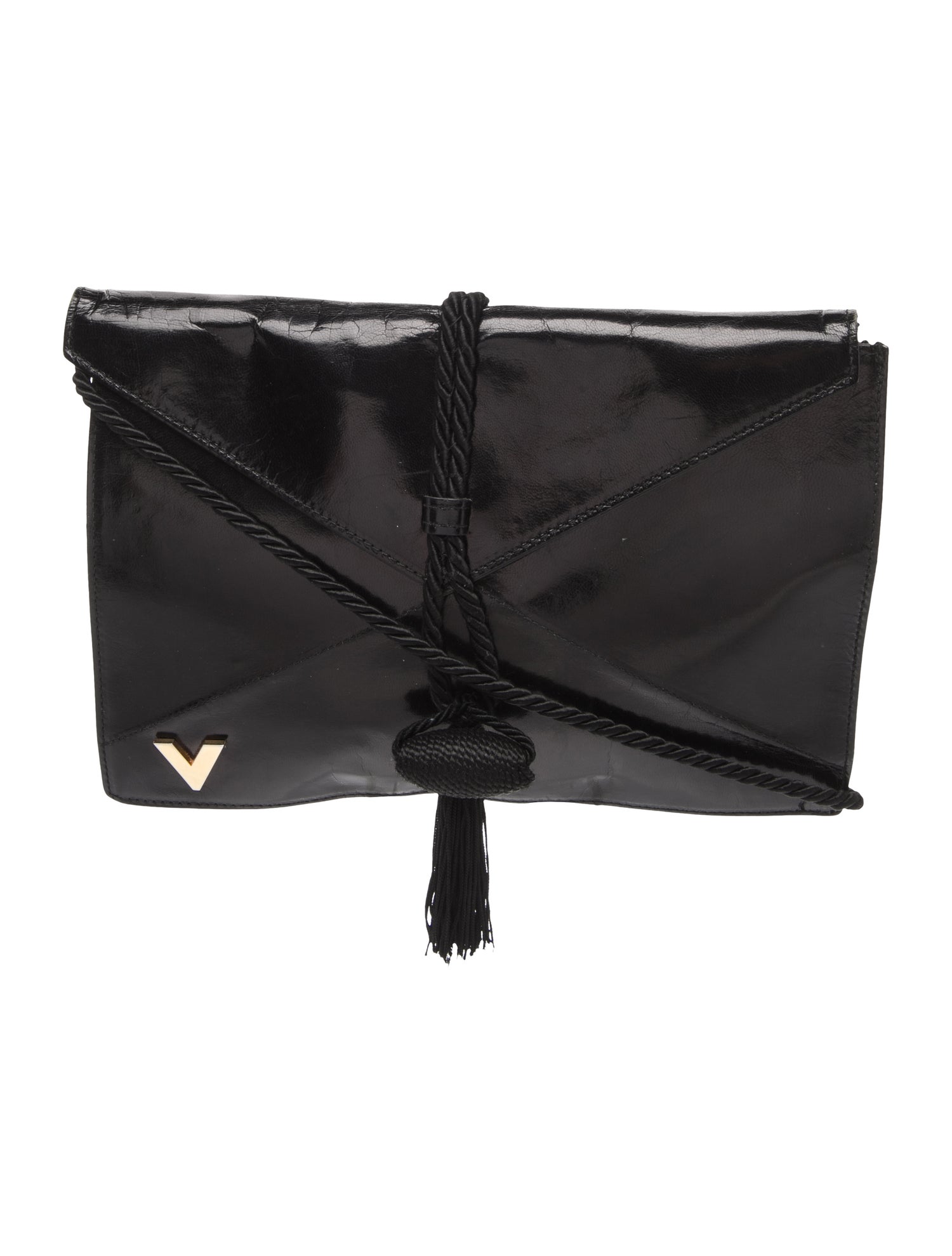 Valentino Patent Leather Shoulder Bag Vintage