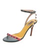 Valentino Rockstud Accents Leather Sandals