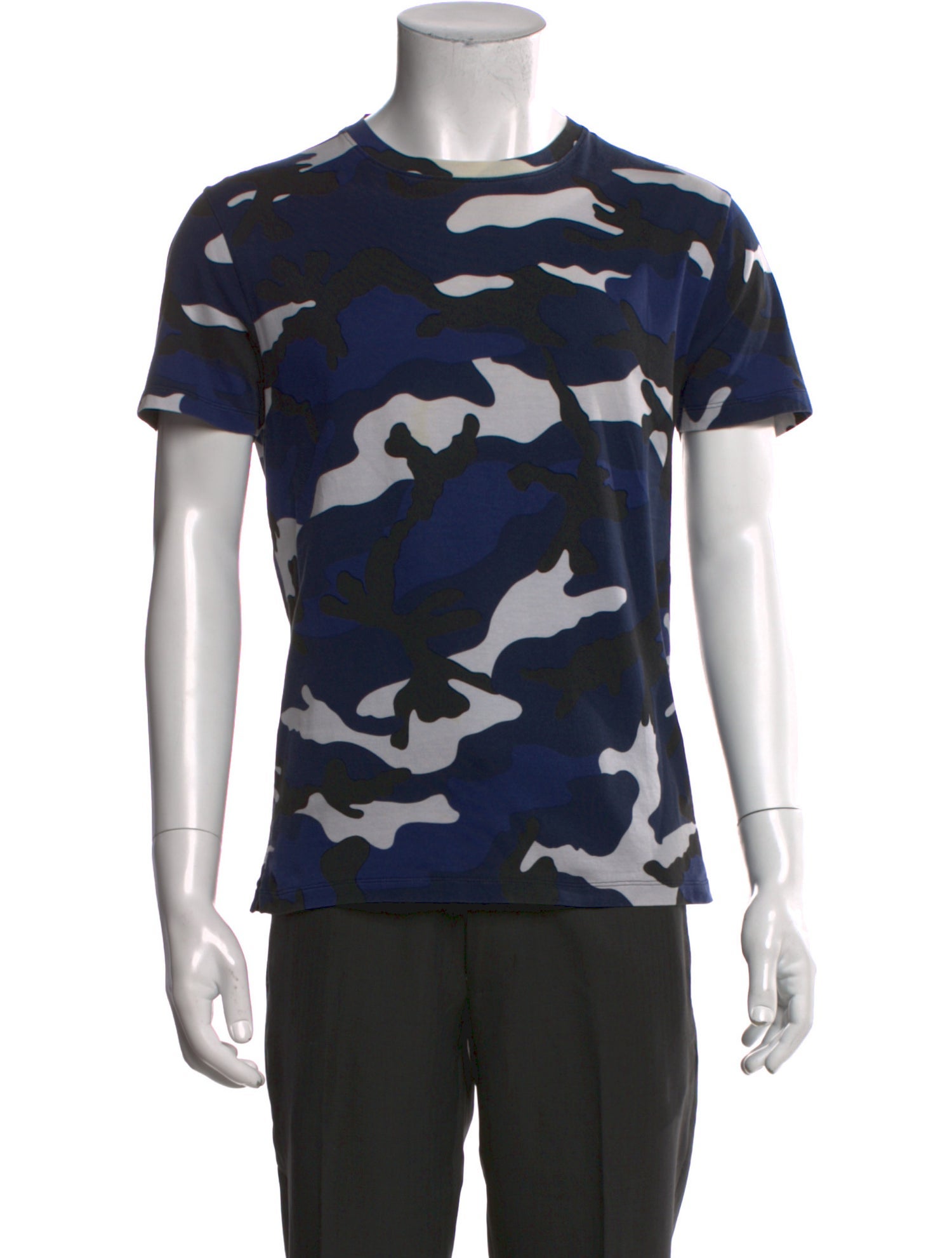 Valentino Rockstud Accents Printed T-Shirt