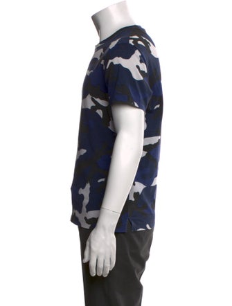 Valentino Rockstud Accents Printed T-Shirt