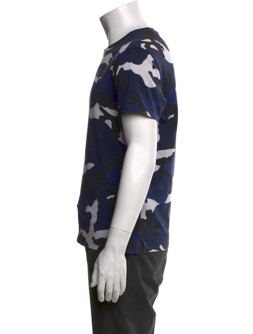 Valentino Rockstud Accents Printed T-Shirt