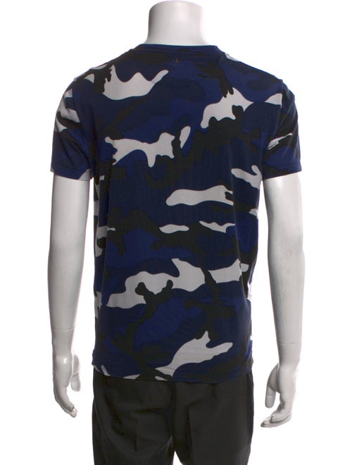 Valentino Rockstud Accents Printed T-Shirt