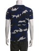 Valentino Rockstud Accents Printed T-Shirt