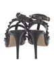 Valentino Rockstud Accents Leather T-Strap Pumps