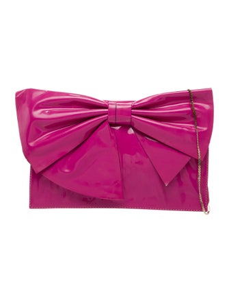 Valentino Patent Leather Clutch