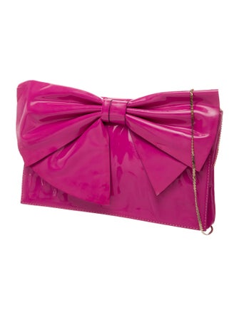 Valentino Patent Leather Clutch