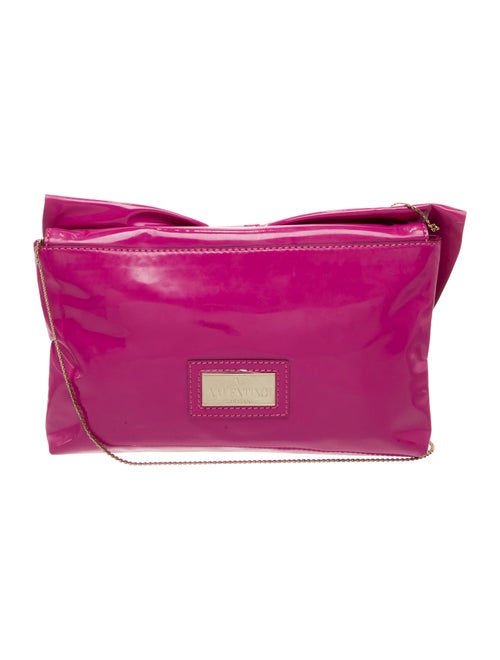 Valentino Patent Leather Clutch