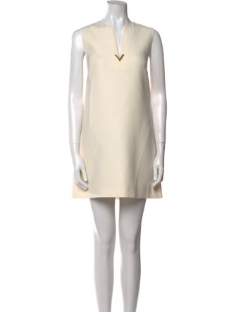 Valentino Virgin Wool Mini Dress