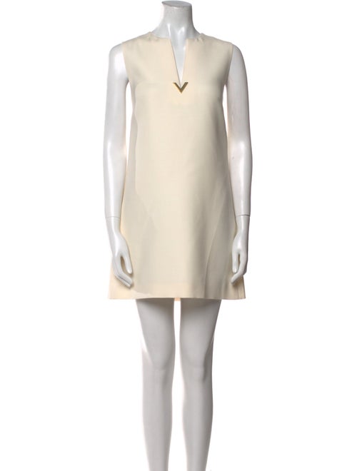 Valentino Virgin Wool Mini Dress