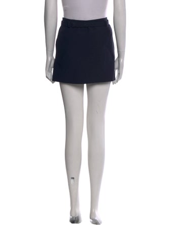 Valentino Virgin Wool Mini Skirt