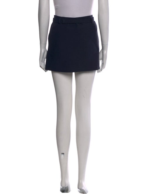 Valentino Virgin Wool Mini Skirt