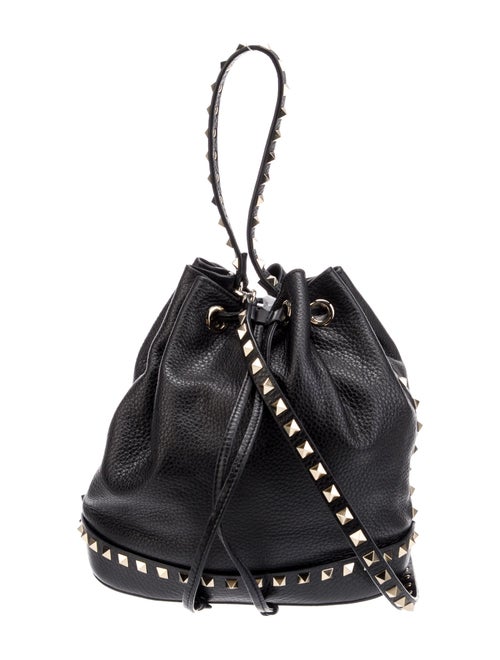 Valentino Leather Bucket Bag