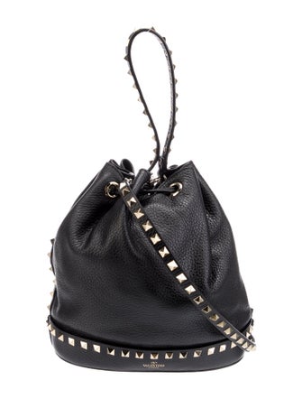 Valentino Leather Bucket Bag