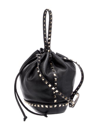 Valentino Leather Bucket Bag