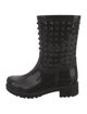Valentino Rubber Studded Accents Rain Boots