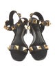 Valentino Rockstud Accents Leather Sandals