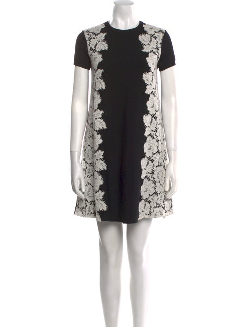 Valentino Floral Print Mini Dress