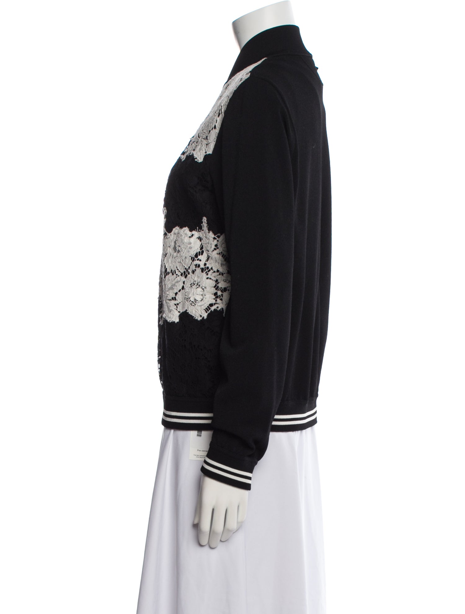 Valentino Floral Print Bomber Jacket