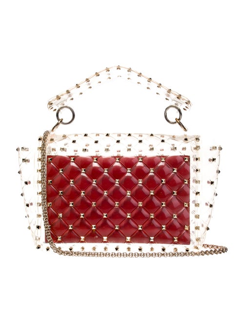 Valentino Rockstud Spike Top Handle Bag