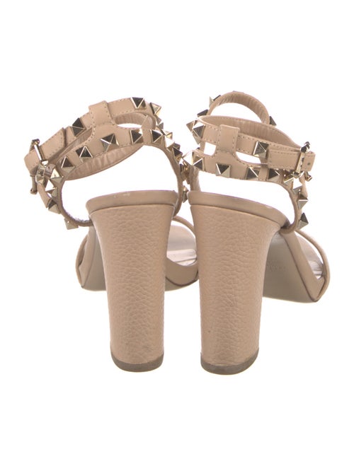 Valentino Rockstud Accents Leather Sandals