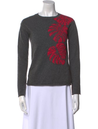 Valentino Cashmere Printed Sweater
