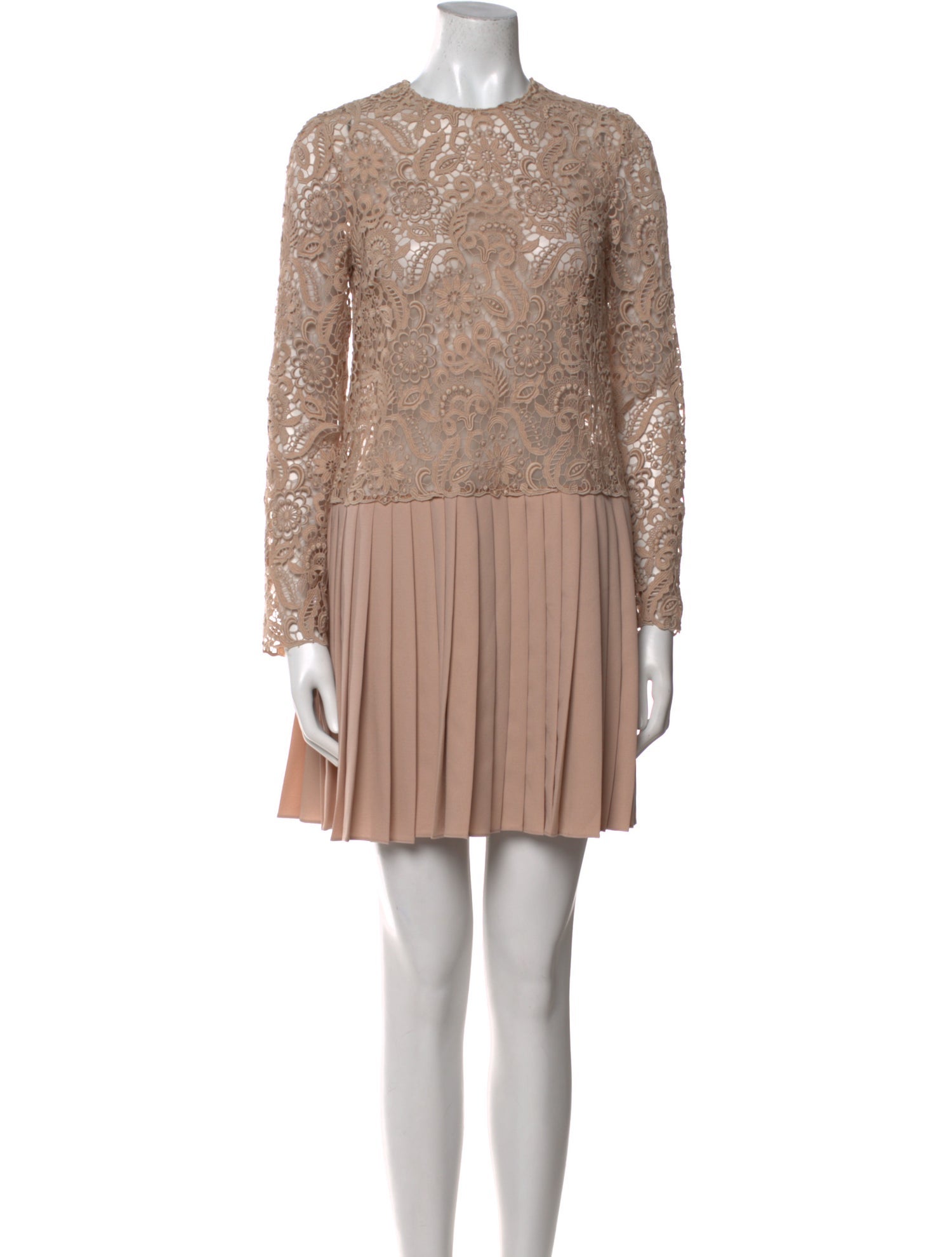 Valentino Crew Neck Mini Dress w/ Tags