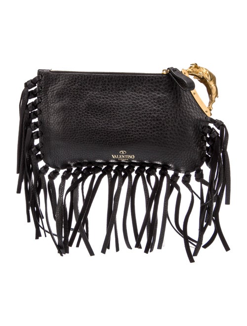 Valentino Leather Clutch