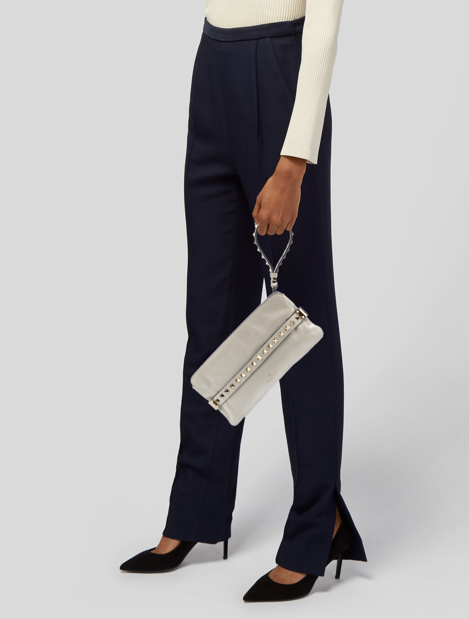 Valentino Rockstud Clutch