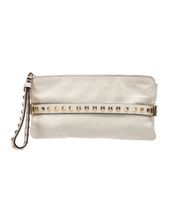 Valentino Rockstud Clutch