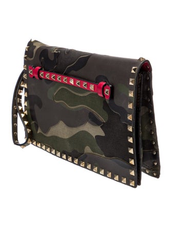 Valentino Rockstud Clutch