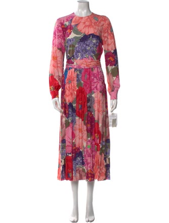 Valentino Silk Long Dress