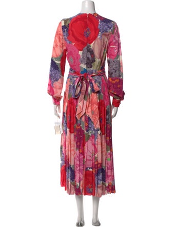 Valentino Silk Long Dress