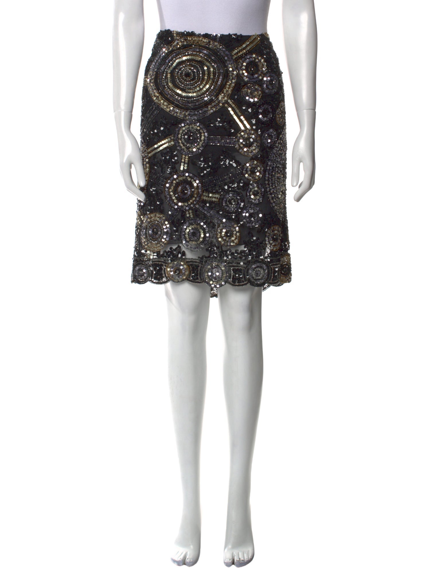 Valentino Vintage Knee-Length Skirt