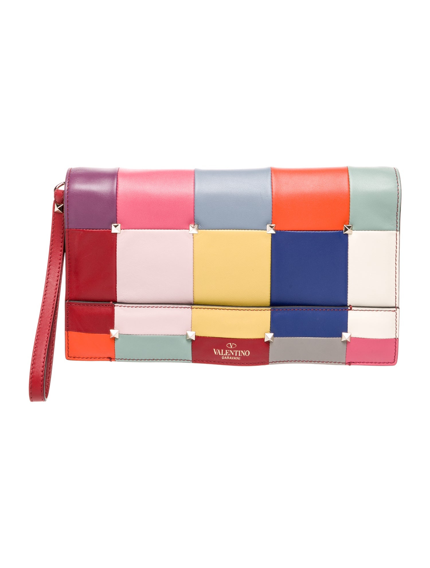 Valentino Leather Clutch