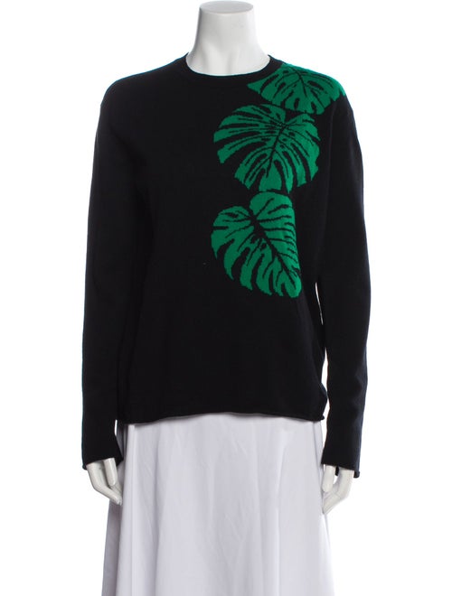 Valentino Cashmere Graphic Print Sweater