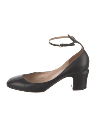 Valentino Leather D'Orsay Pumps