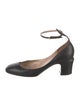 Valentino Leather D'Orsay Pumps