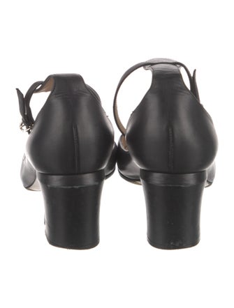 Valentino Leather D'Orsay Pumps